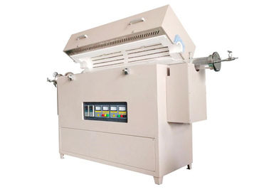 Multi Zone Lab Tube Furnace 1200 ℃ / 1400 ℃ / 1600 ℃ With Three Way Flange