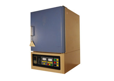 SiC Heating Element Electric Muffle Furnace , 1400 ℃ High Temperature Lab Oven