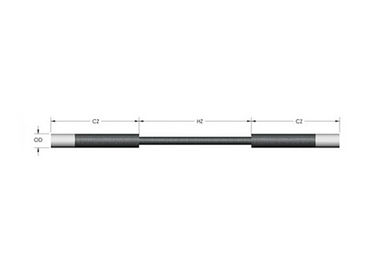 Dumbbell Sic Heating Elements Bone Shape Rod For Electric Heating Devices