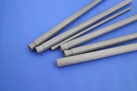 2.8g / Cm3 Silicon Nitride Tube , Si3n4 Protection Silicon Nitride Rod For Thermocouple