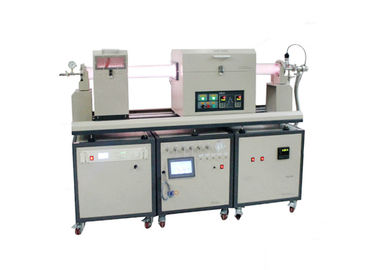 buy PECVD Laboratory Tube Furnace 304 Stainless Steel Sealing Flange With Gas Delivery online manufacturer