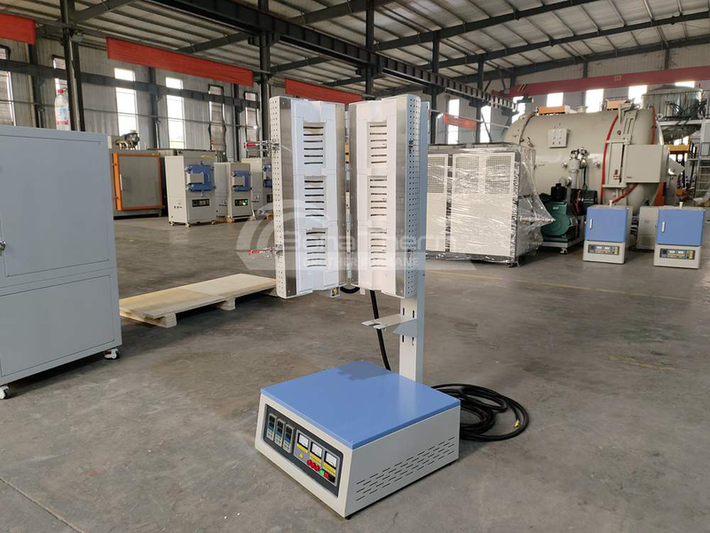 Vertical Tube Furnace with Three-Zone up to 1200 Degree